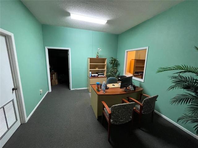 Agent office end off end of hall