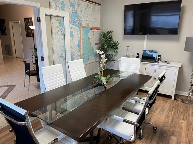 Conference room off lobby