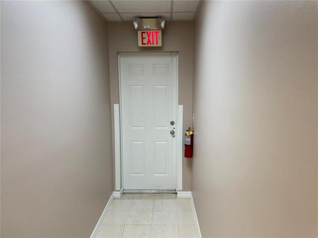 Side entrance
