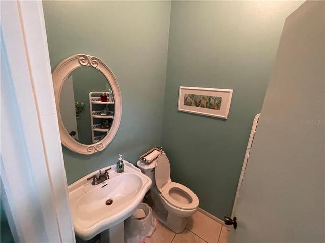 Customer bathroom