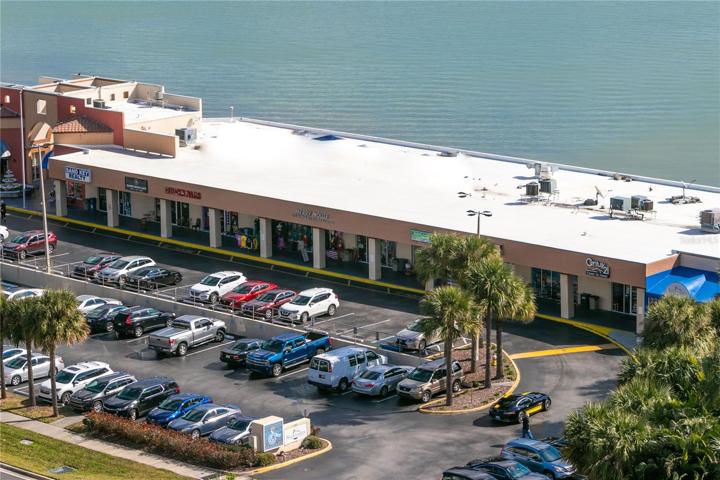 Shoppes at Sand Key across the street