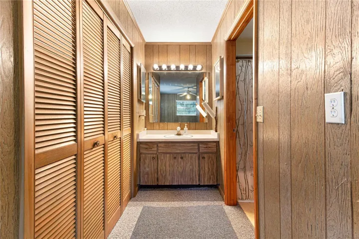 Master Bathroom and Closets