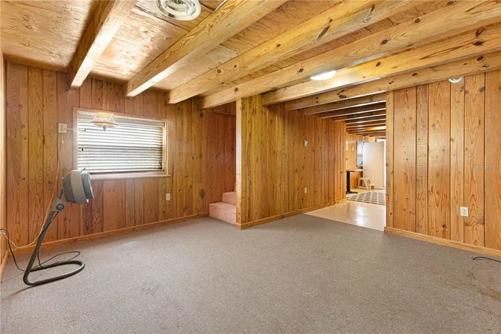 Living Room with Stairway