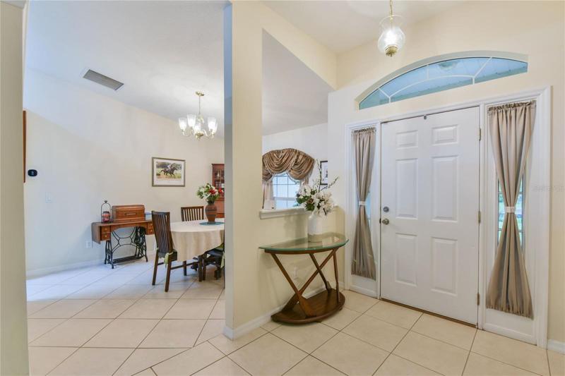 Foyer to Formal Dining room