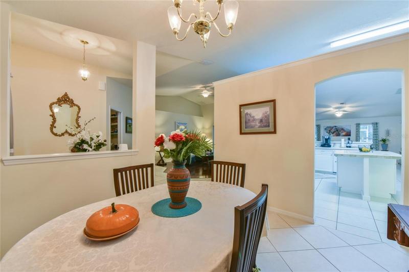 Formal Dining to Kitchen