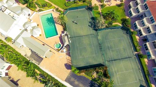 Tennis courts