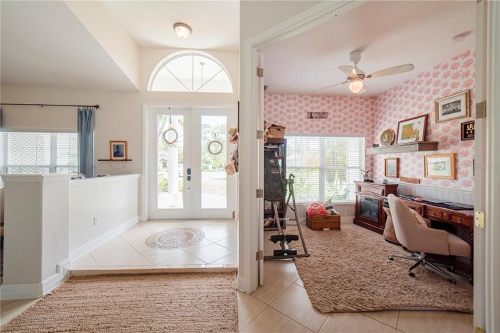 foyer looking into living room