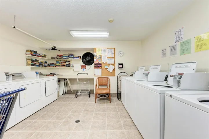 Laundry Area/Library