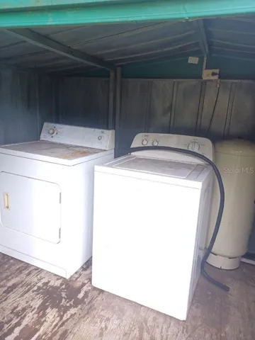 washer and dryer