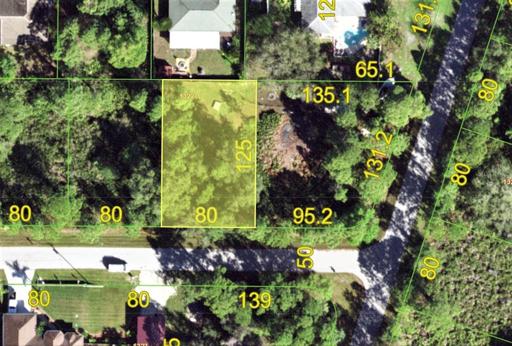 Lot location with approximate measurements