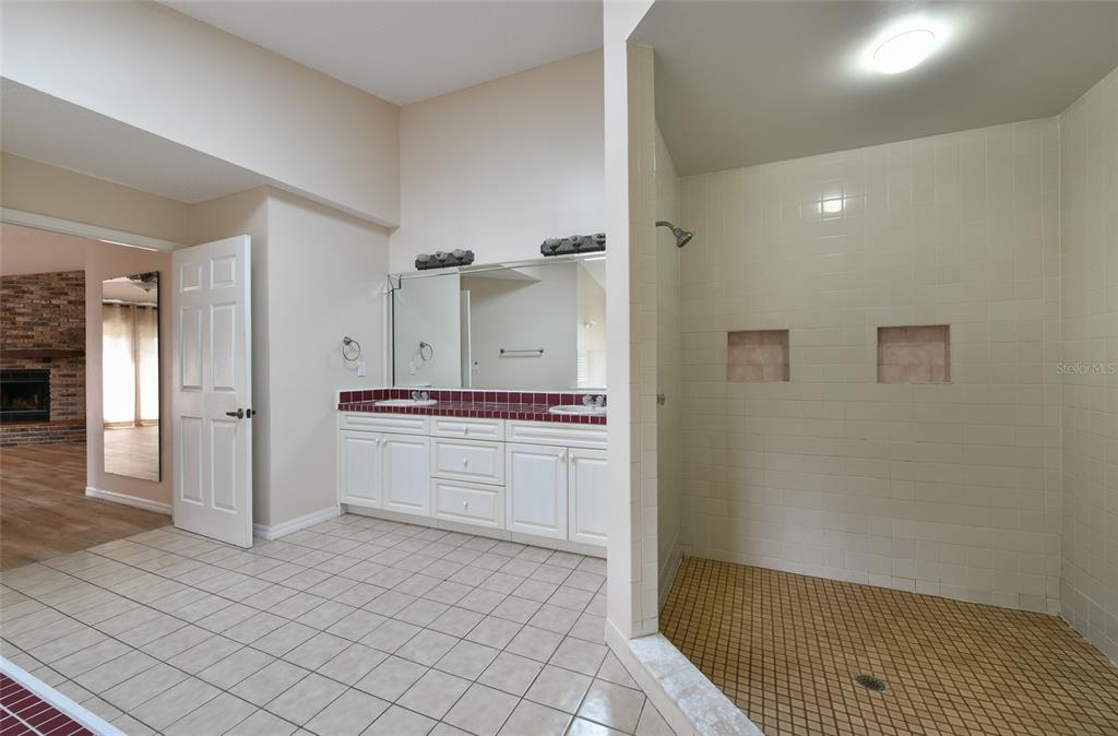 Master Bathroom with Huge Shower