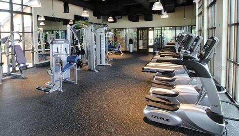 Fully equipped fitness center