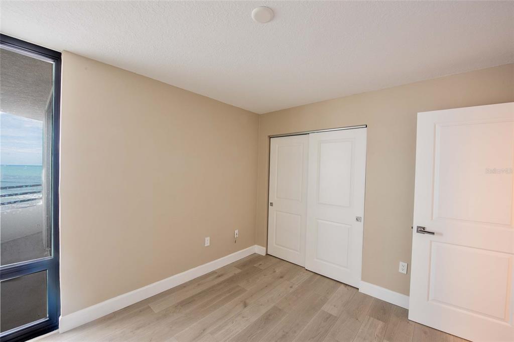 2nd Bedroom ... window can see the beach
