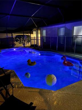 Pool Area (Night)