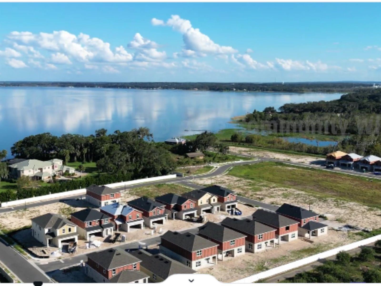 Aerial of community