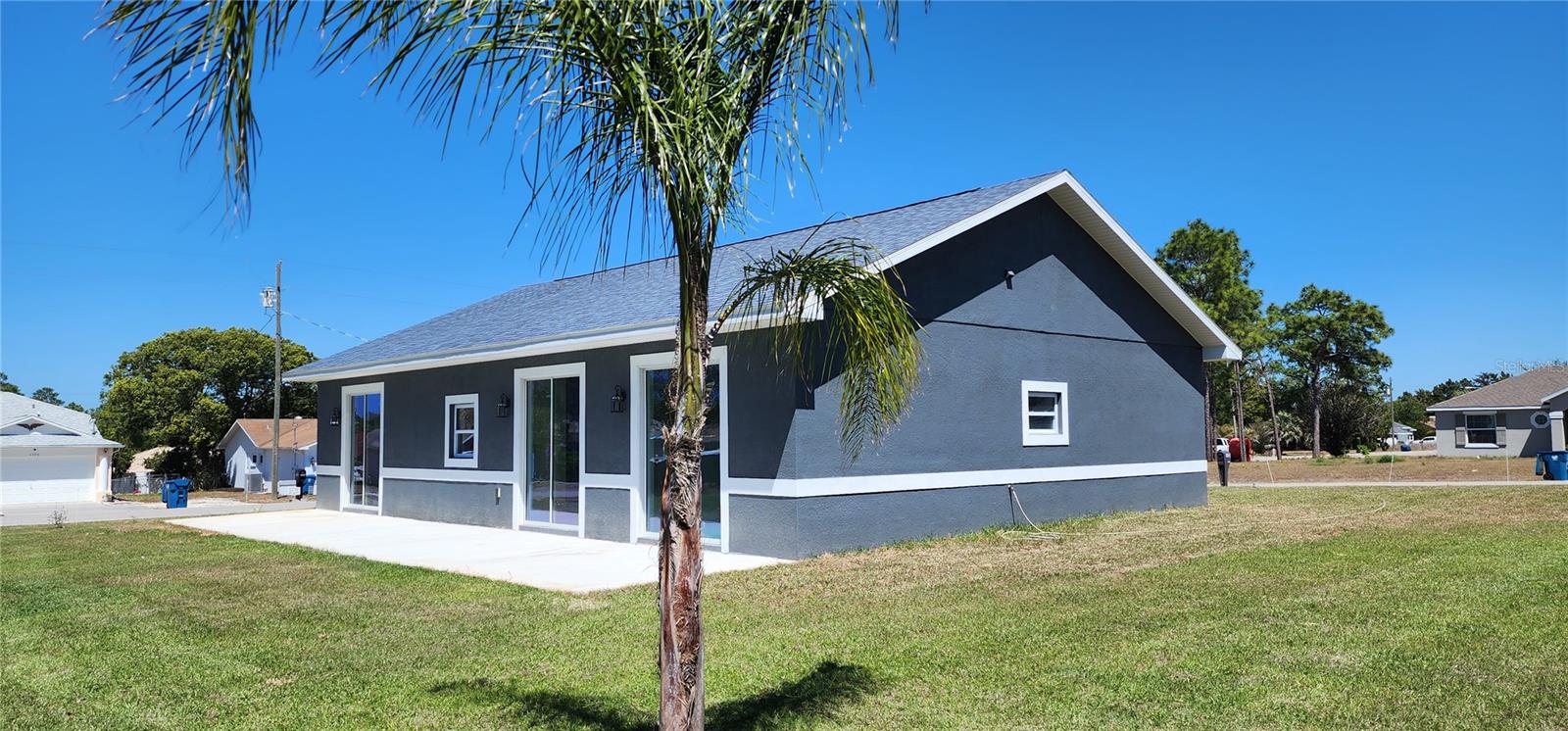 BACK & SIDE EXTERIOR