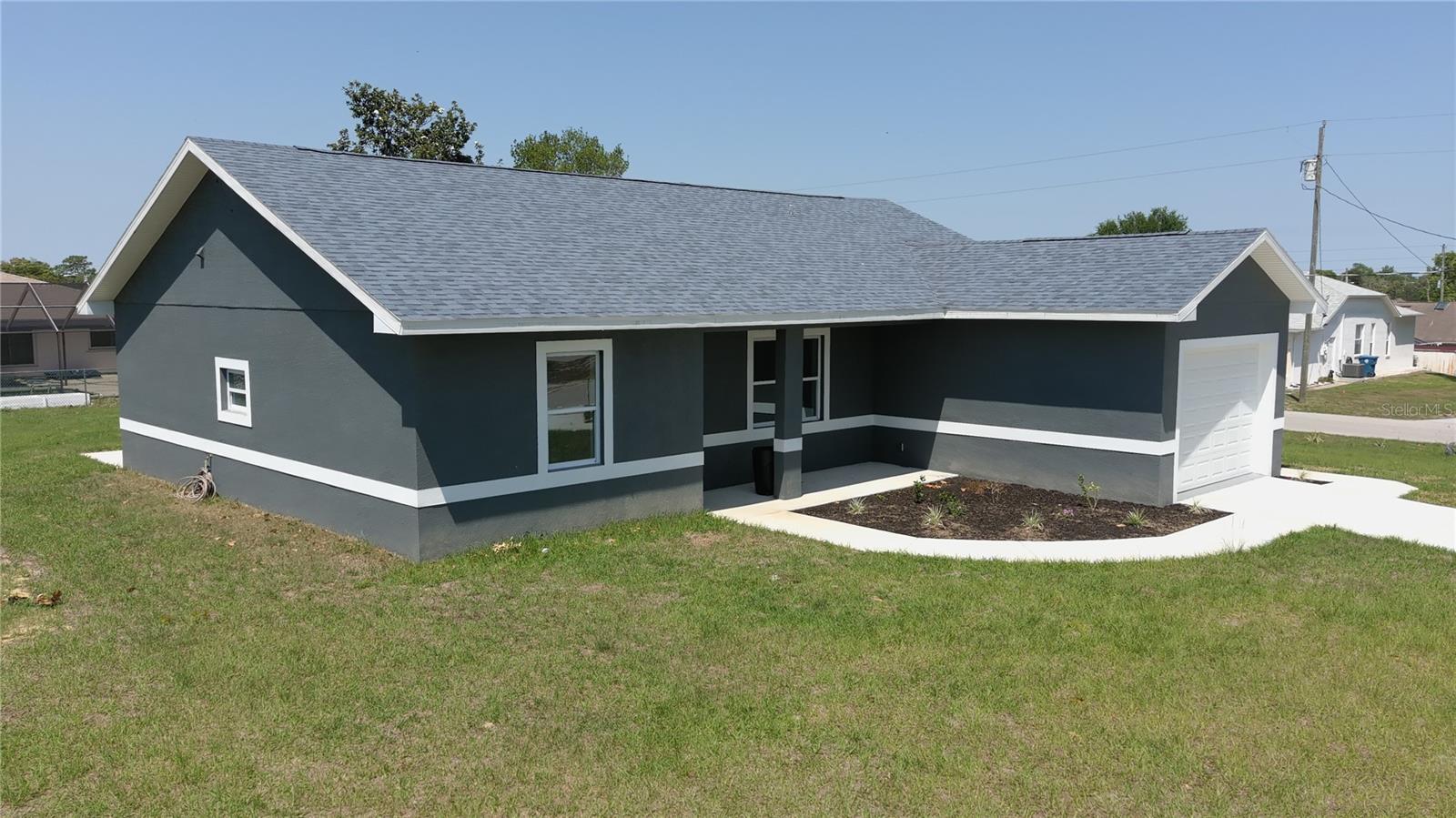 SIDE VIEW OF HOME