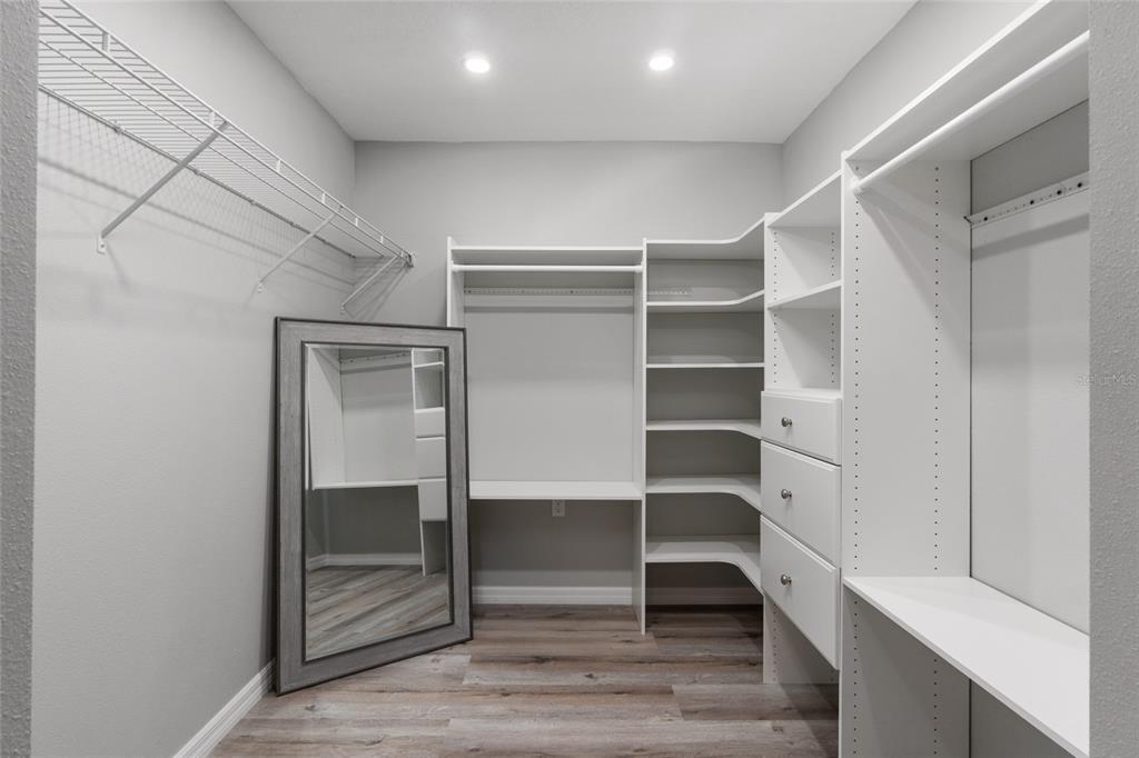 Master Walk in closet