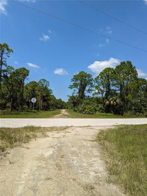 View of Carousel Dr and Path Ave intersection.