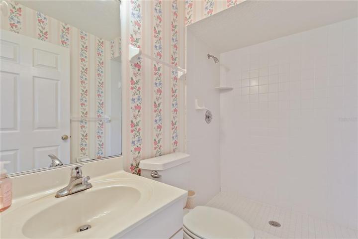 full bath on 1st floor