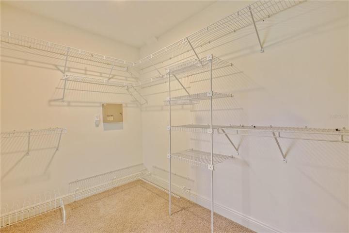 Master bedroom closet