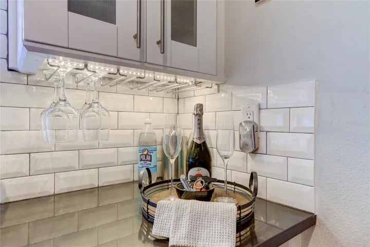 Enjoy a nice bottle of champagne to anoint your stay at Safety Harbor Paradise