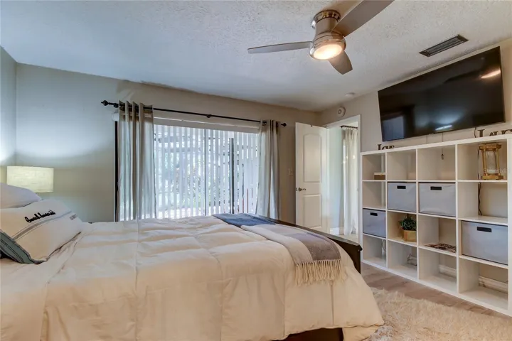 Owners retreat is off of dining room area at the rear side of the home! Super Private