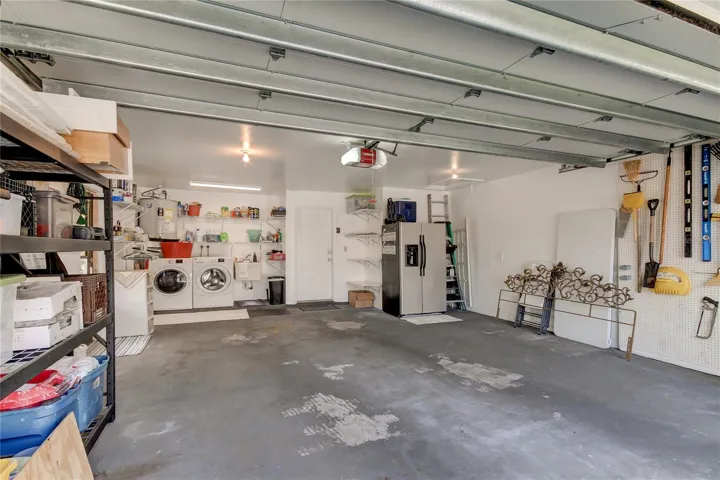 Large 2 Car Garage (19x21) for secure parking