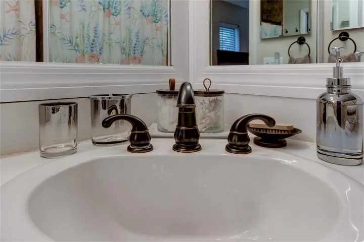 stocked with q-tips, cotton balls, Handsoap! ( all bathrooms are stocked!)
