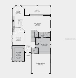Structural options added include: Tray ceiling package, gourmet kitchen, bedroom five with bath four, second study, interior door 8’ doors, pocket sliding glass door at gathering room, sliding glass door at casual dining, 80 AMP pool/spa prewire, pre-plumb for future laundry sink, oak treads at stairs.