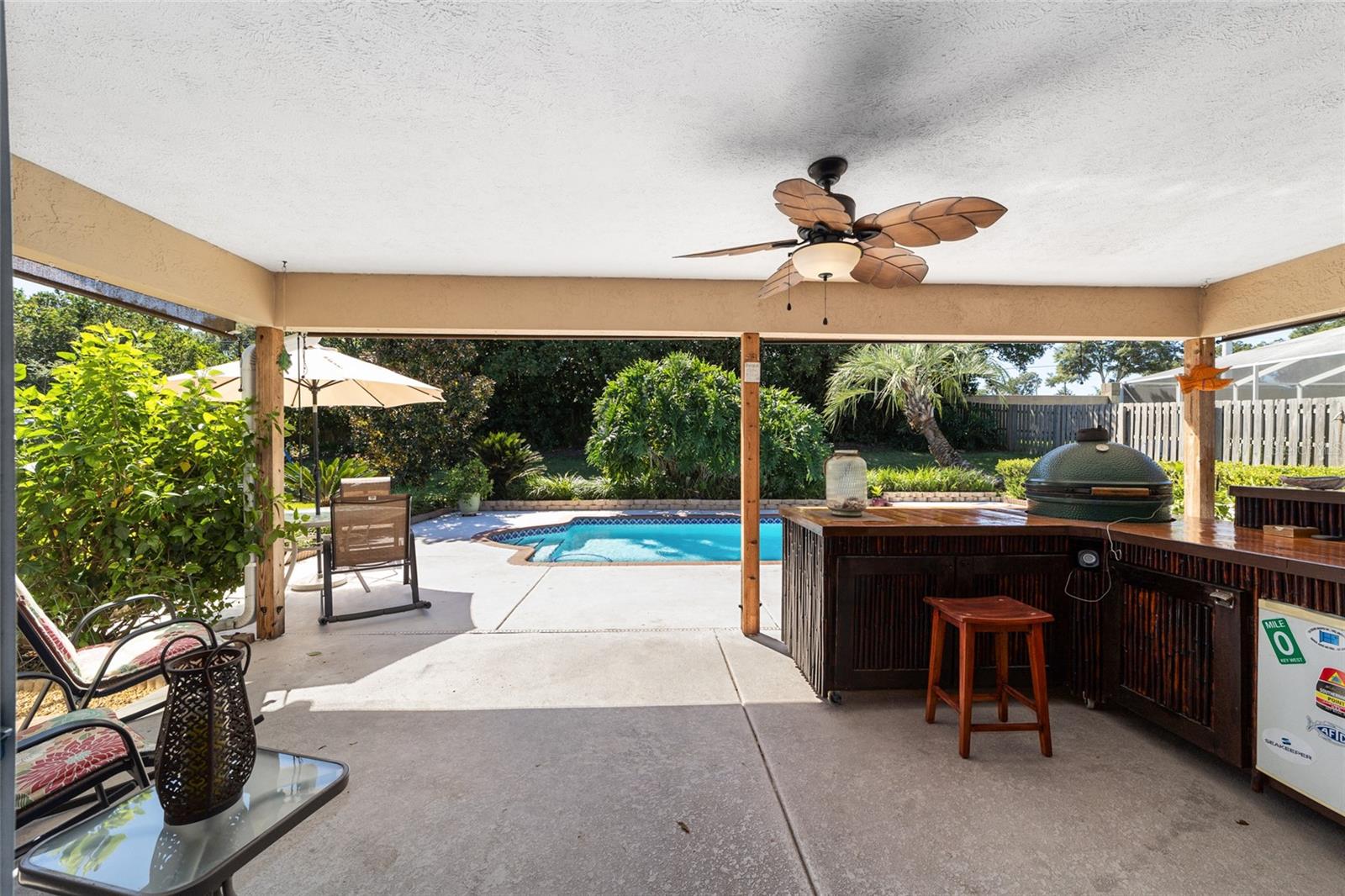 Back patio