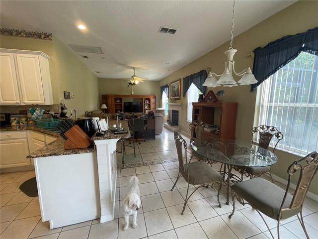 Kitchen/dining/Family room combo