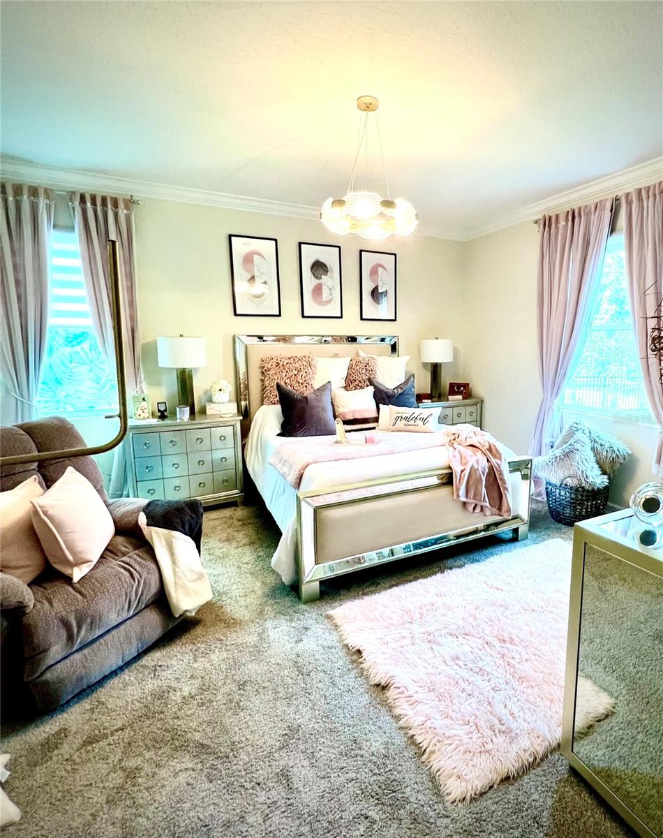 Primary Suite has dual walk-in closets