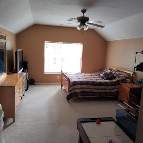 The fifth bedroom could be a mother-in-law suite or a second master bedroom. It has a closet and a full bathroom as part of the room. This could also be a media room or a game room, your choice.