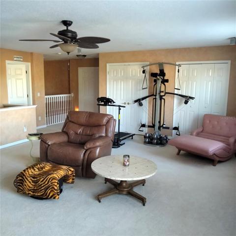 The second floor large family room/loft area