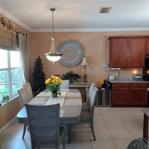 the Dinette area in the kitchen