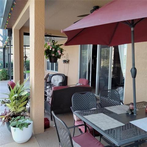 Large covered lanai