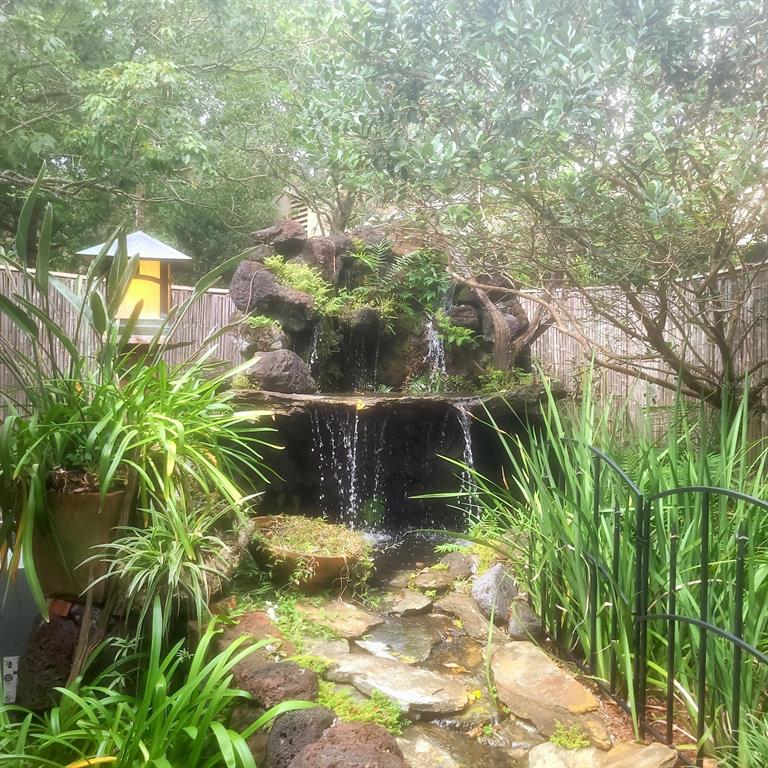 Backyard Waterfall Feature