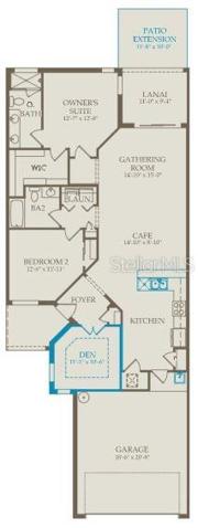 Floorplan with structural options