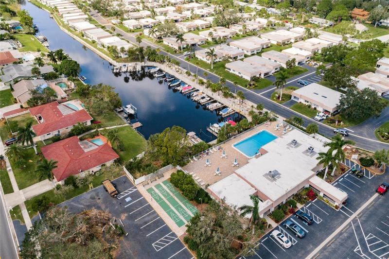 Clubhouse and heated pool