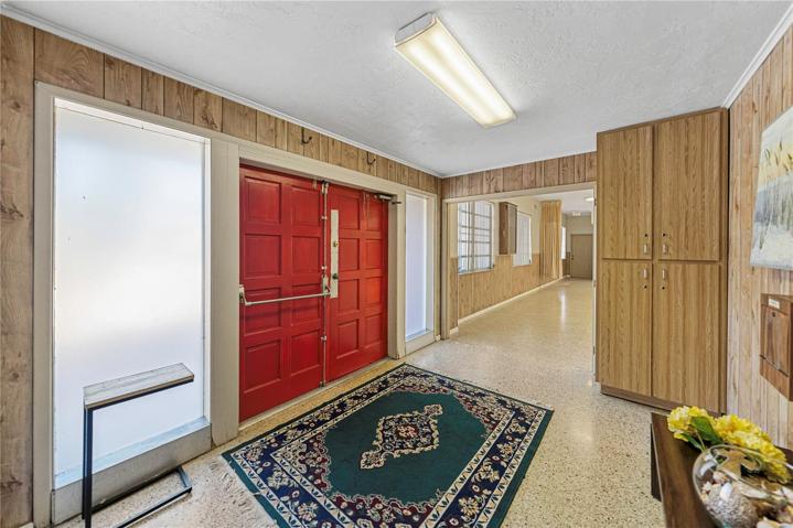 Modern masonry construction including fire sprinklers, security system, handicap accessible bathrooms and entry.