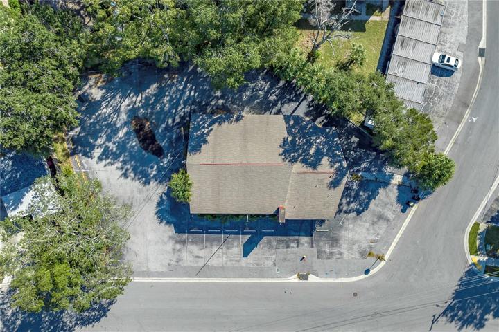 Corner lot.