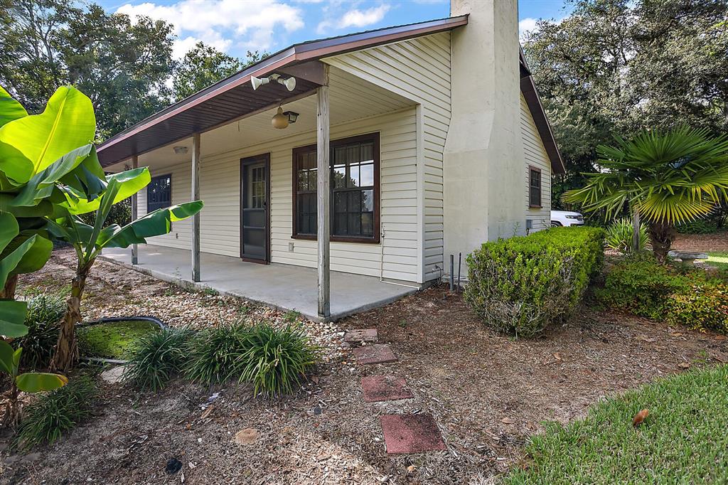 Front and side of house