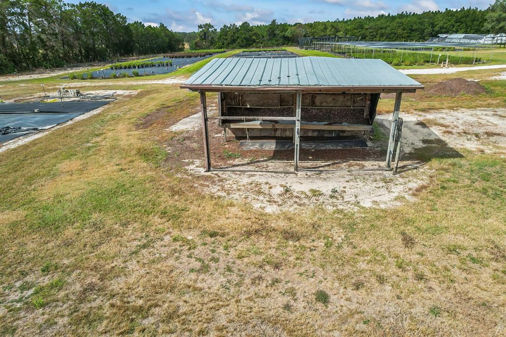 Building near clay pit and nursery