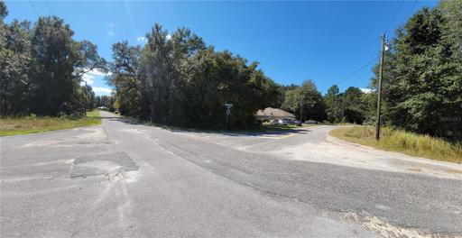The corner of Locust Course and Locust Course Radial