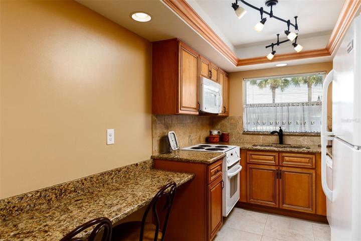 Kitchen w/Desk.