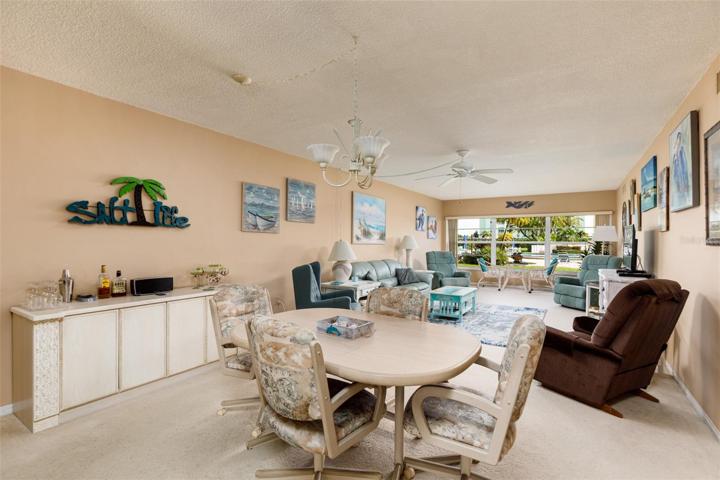 Dining & Living room.