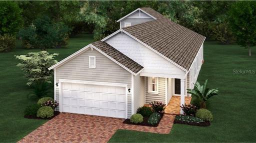 Artist Rendering; illustration only; colors, features, and garage orientation may differ.