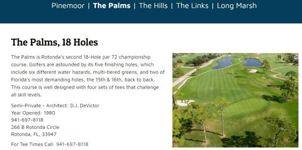 5 different golf courses for $3500/year optional membership. 