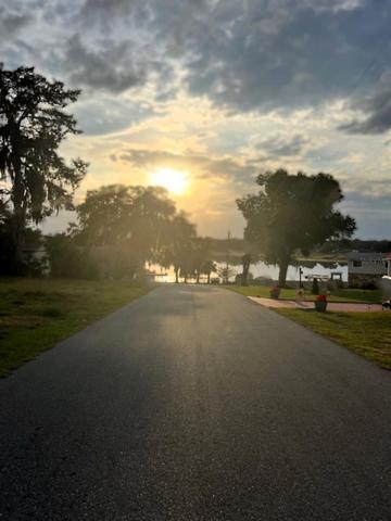 SUNSET VIEW FROM THE DRIVEWAY